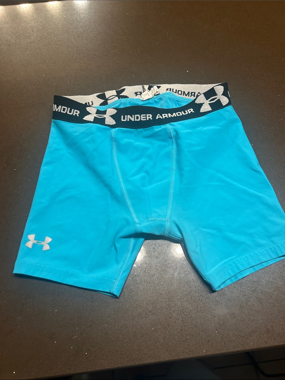 Under Armour Men's Compression Boxer Briefs - Turquoise